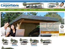 Tablet Screenshot of konfigurator.carportfabrik.de